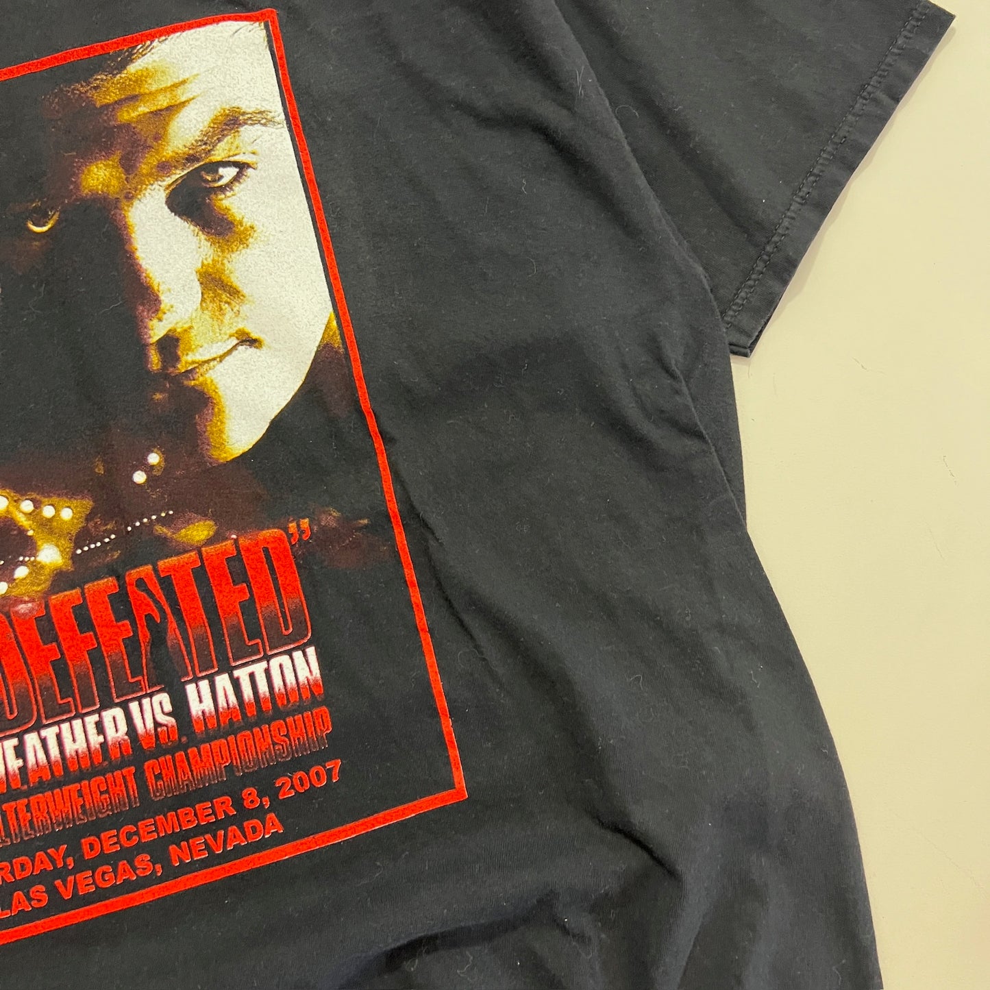 XXL 2007 Maywhether vs Hatton Boxing T-shirt