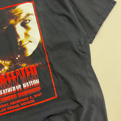 XXL 2007 Maywhether vs Hatton Boxing T-shirt
