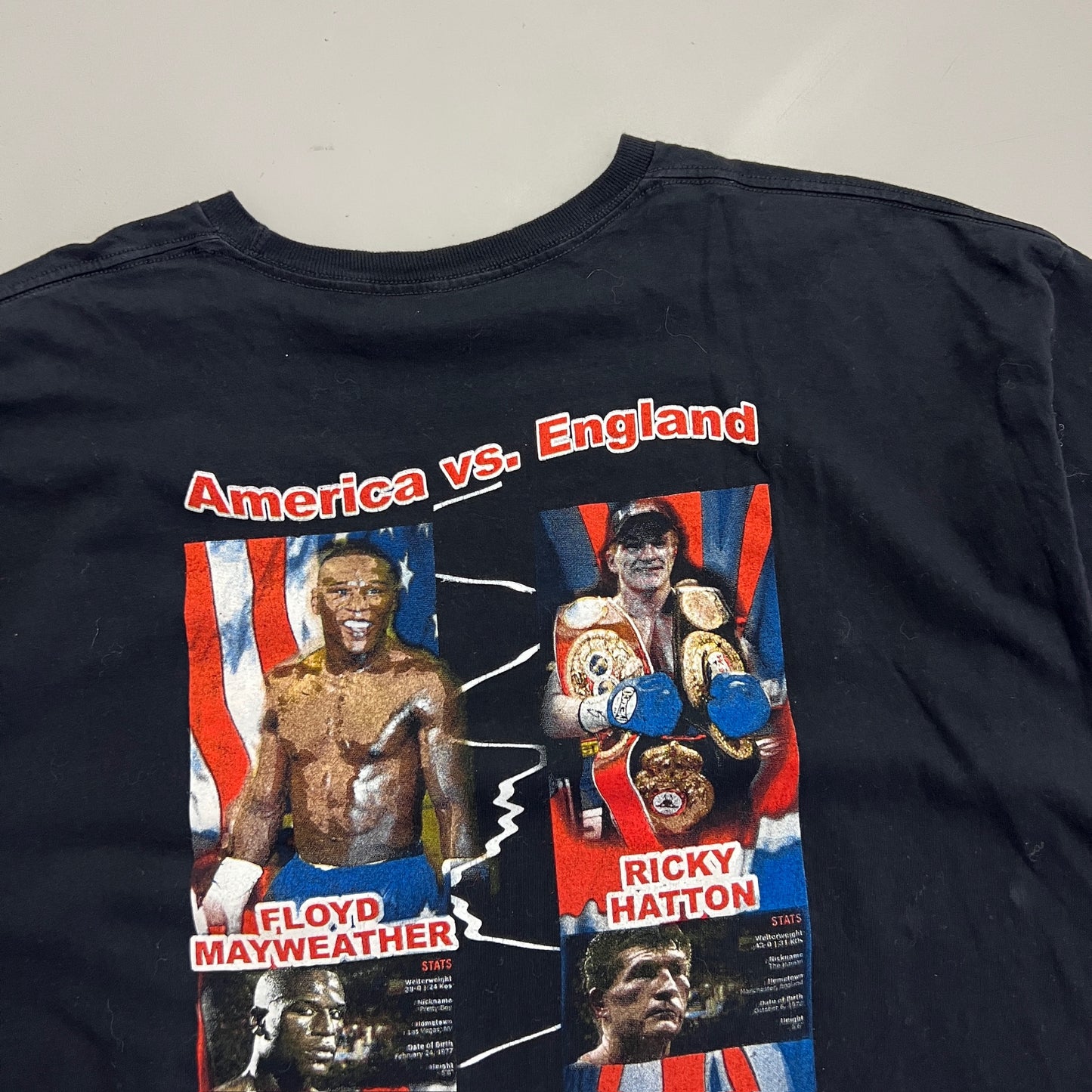 XXL 2007 Maywhether vs Hatton Boxing T-shirt