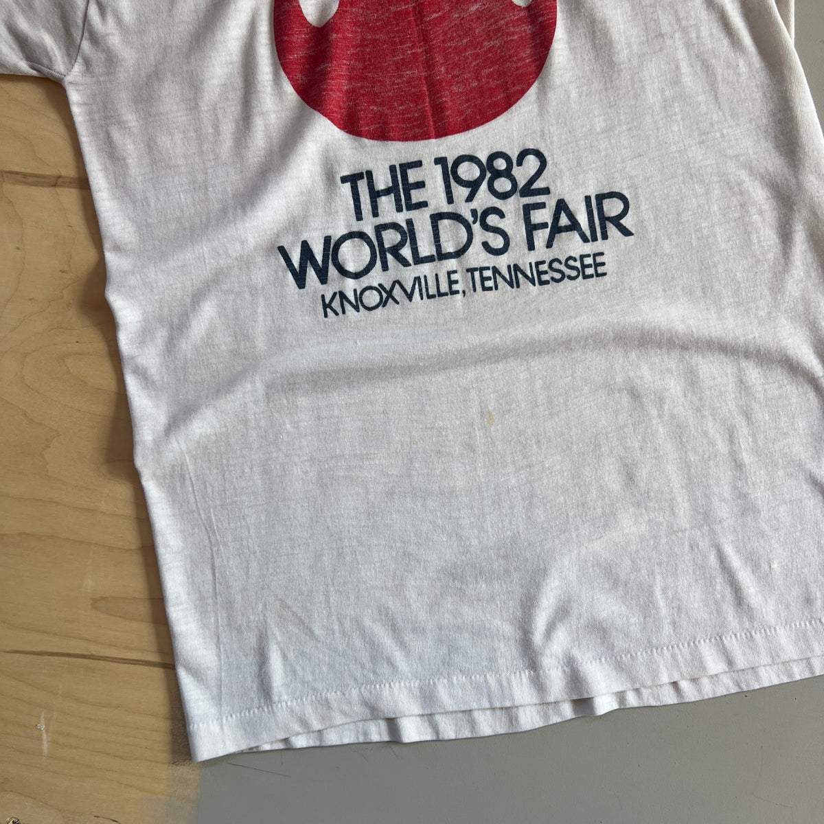 Medium 1982 Distressed Worlds Fair T-shirt