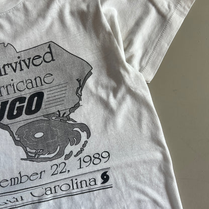 Medium 1989 Hurricane Hugo South Carolina T-shirt