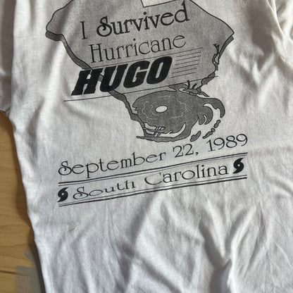 Medium 1989 Hurricane Hugo South Carolina T-shirt