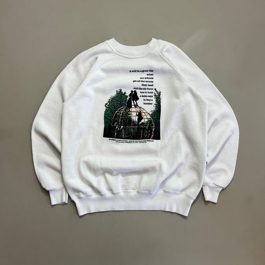 Medium 1980s Womens International League For Peace and Freedom Sweatshirt