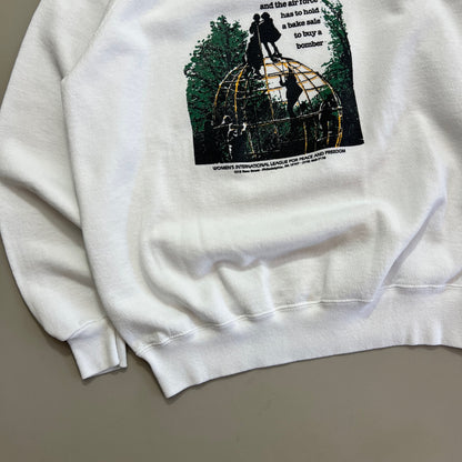 Medium 1980s Womens International League For Peace and Freedom Sweatshirt