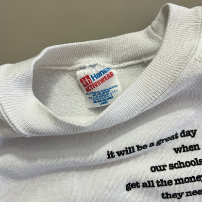 Medium 1980s Womens International League For Peace and Freedom Sweatshirt