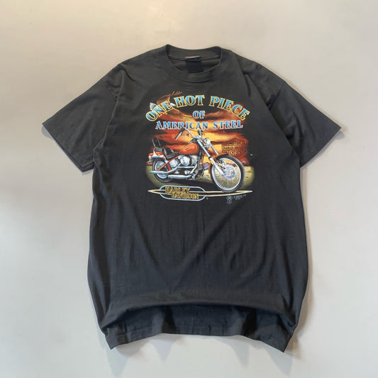 XL 1988 Halrey Davidson One Hot Piece 3D Emblem T-shirt