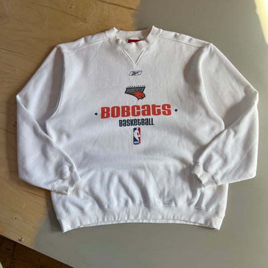 Large Charlotte Bobcats Basketball Sweatshirt
