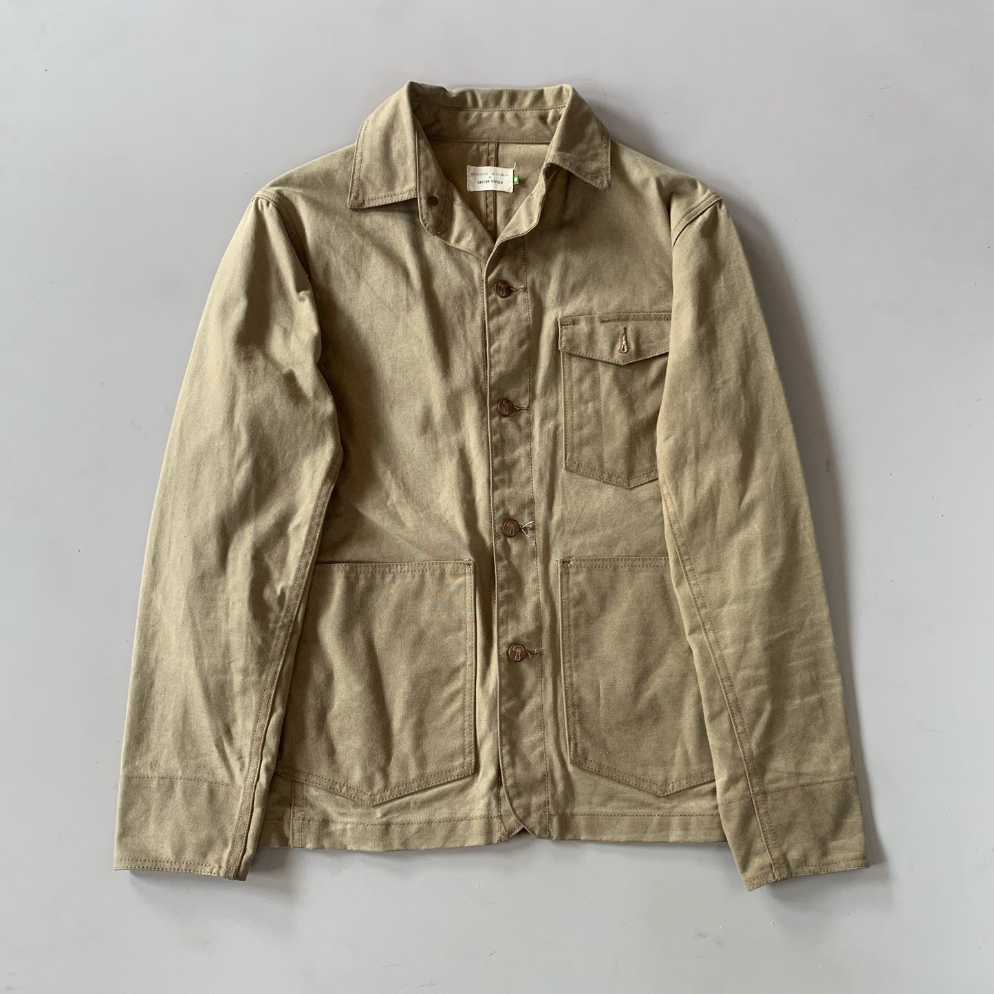 Large Good Acre by Taylor Stitch Wax Chore Jacket