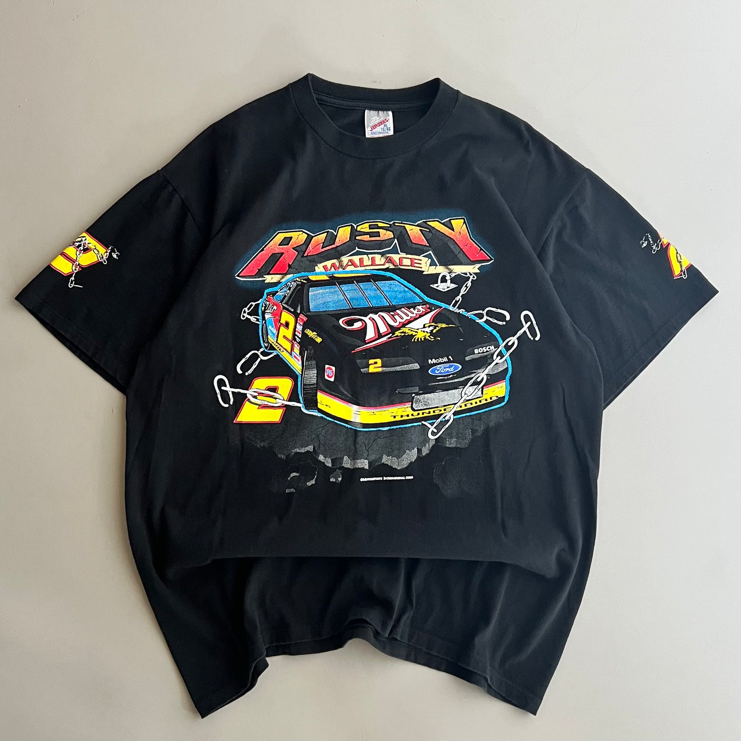XL 90s Rusty Wallace Unleash the Power T-shirt