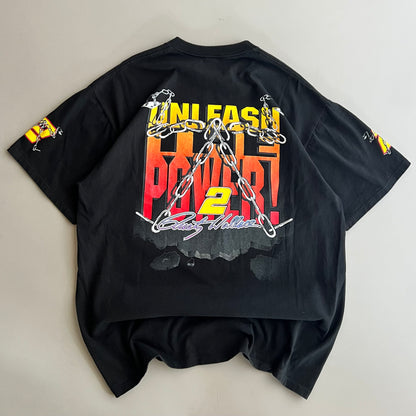 XL 90s Rusty Wallace Unleash the Power T-shirt