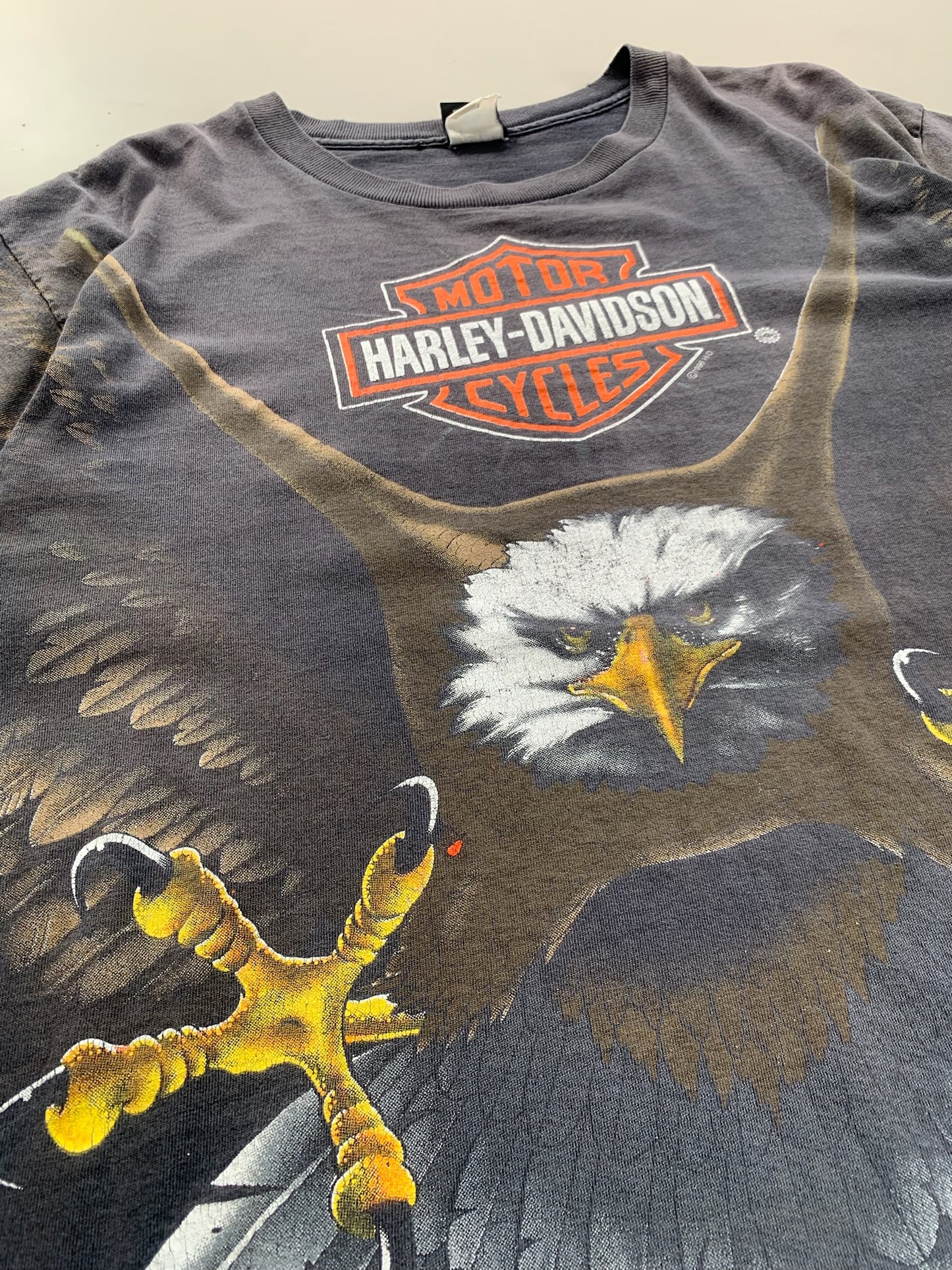 Large 1996 Harley-Davidson Spread Eagle T-shirt