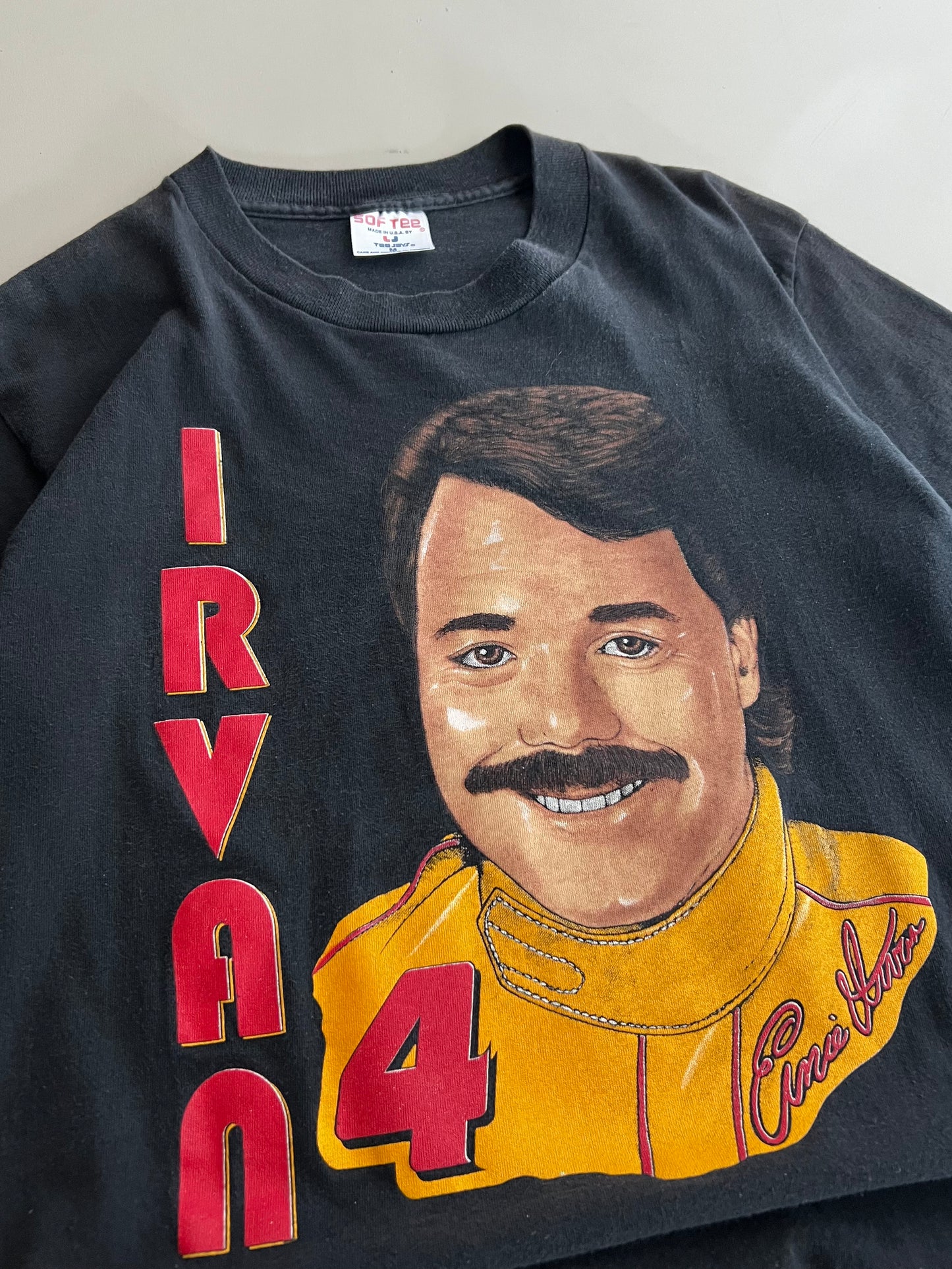 Medium 80s Ernie Irvan Portait T-shirt