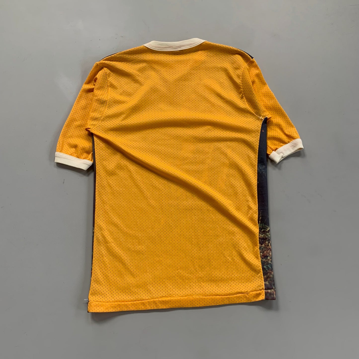 Large 1970s Dirt Bike Mesh Shirt