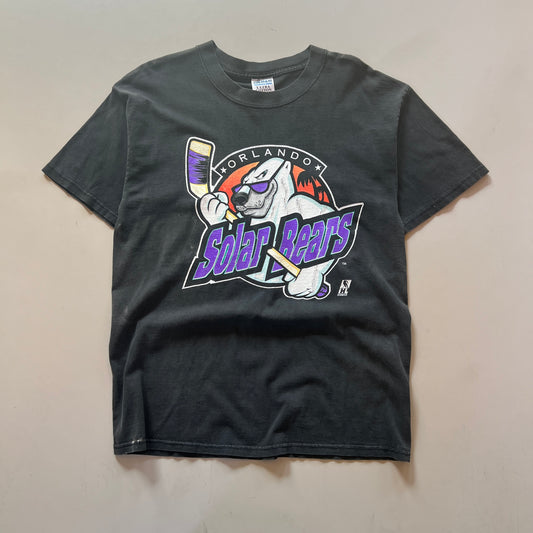 Large 2000 Orlando Solar Bears Hockey T-shirt