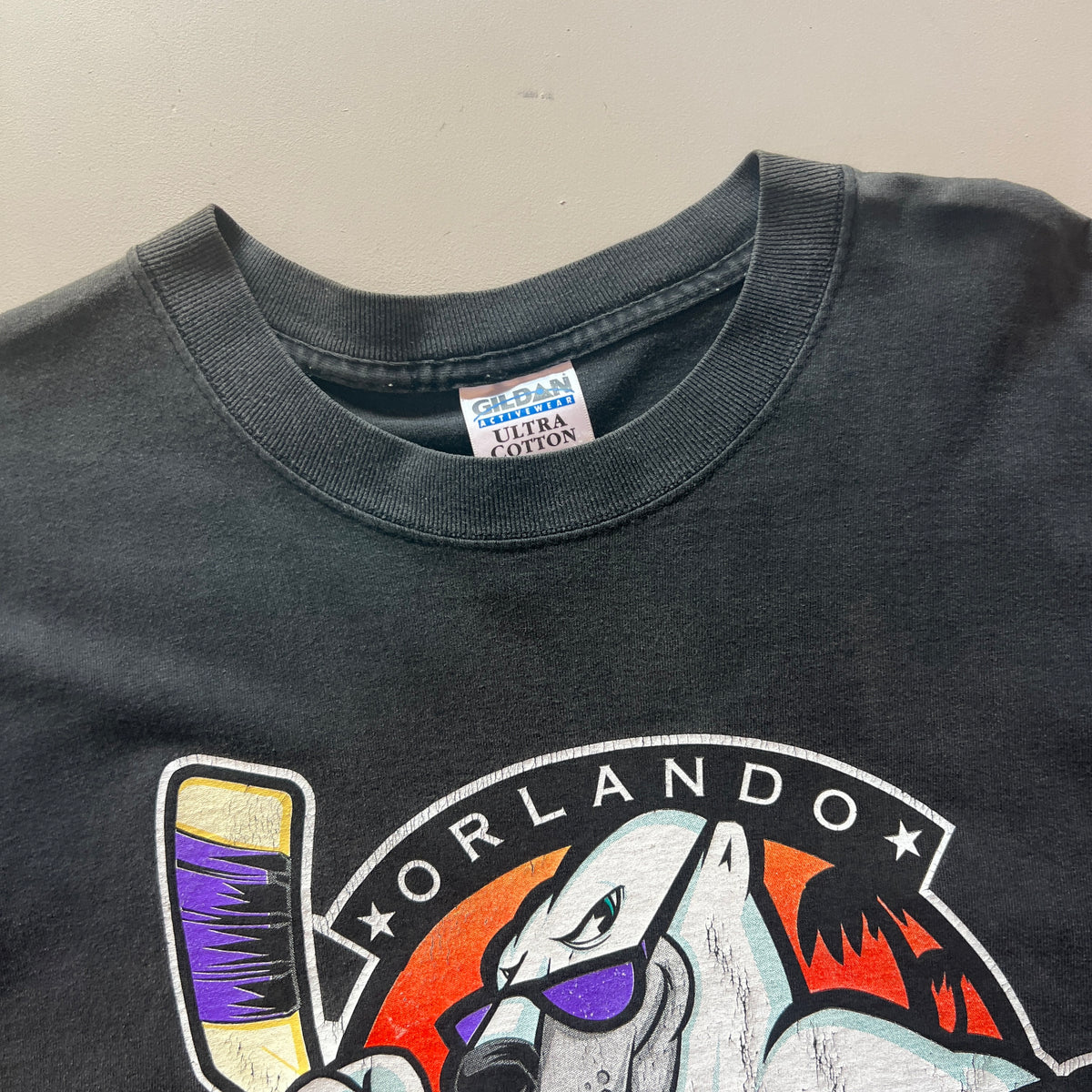 Large 2000 Orlando Solar Bears Hockey T-shirt