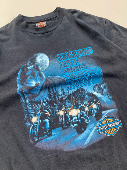 Xl 1991 Harley Davidson Legends Live T-shirt