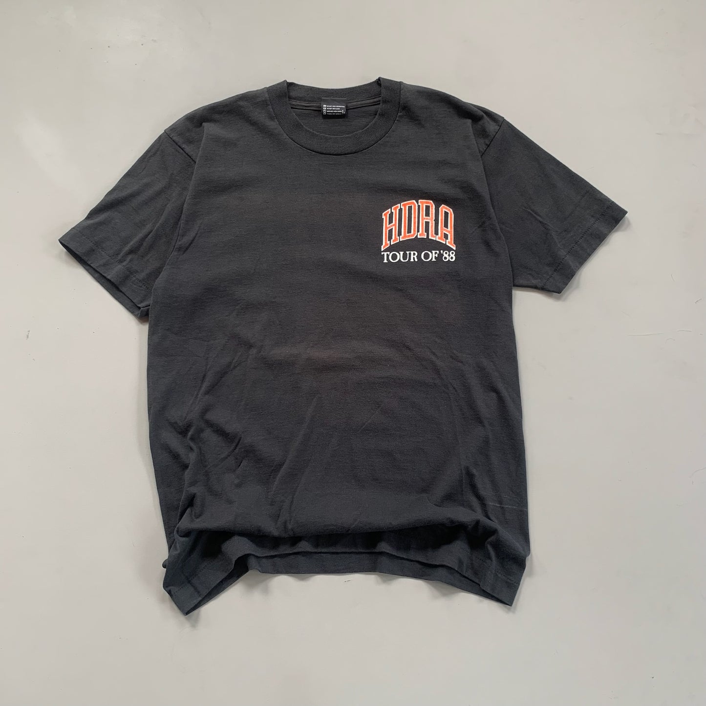 Large 1988 Harley Davidson Drag Racing T-shirt