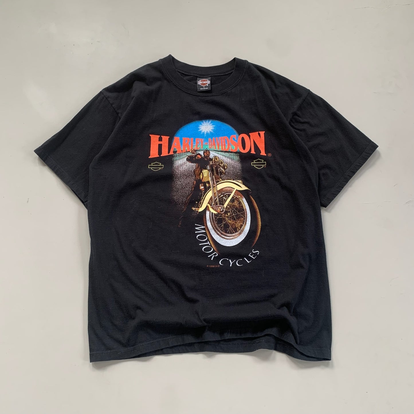 Large 1998 Harley Davidson US Virgin Islands T-shirt