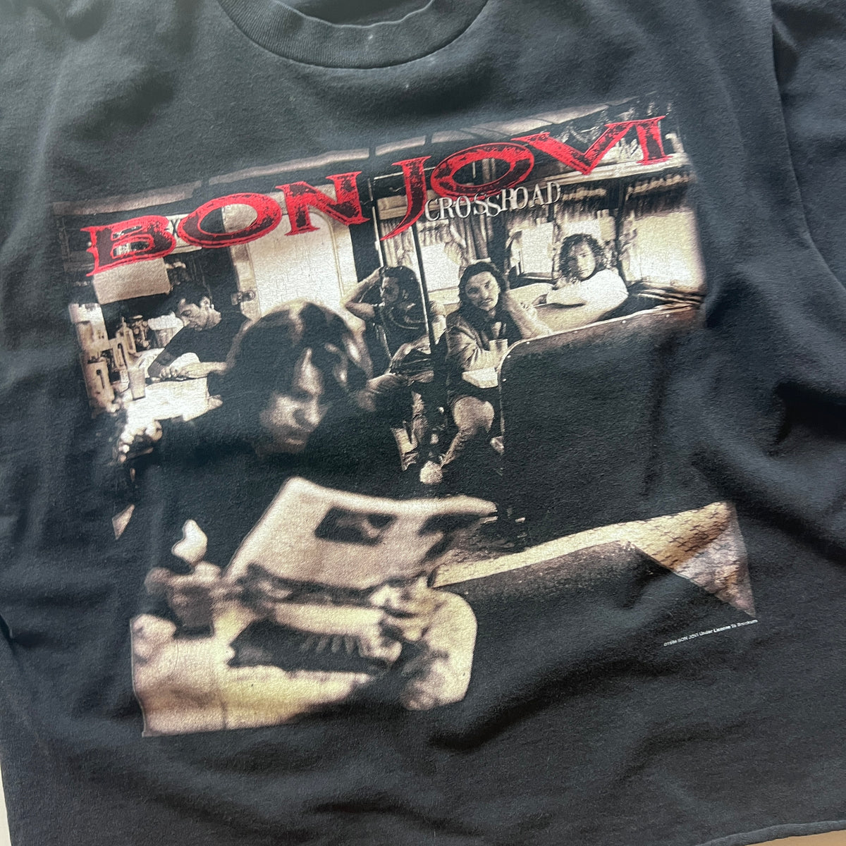 SMall 1994 Chopped Bon Jovi Tour T-shirt