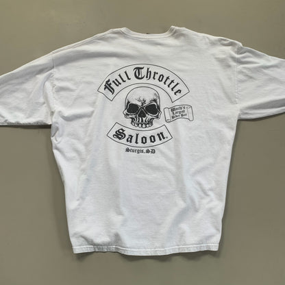 3XL Full Throttle Saloon Biker T-shirt