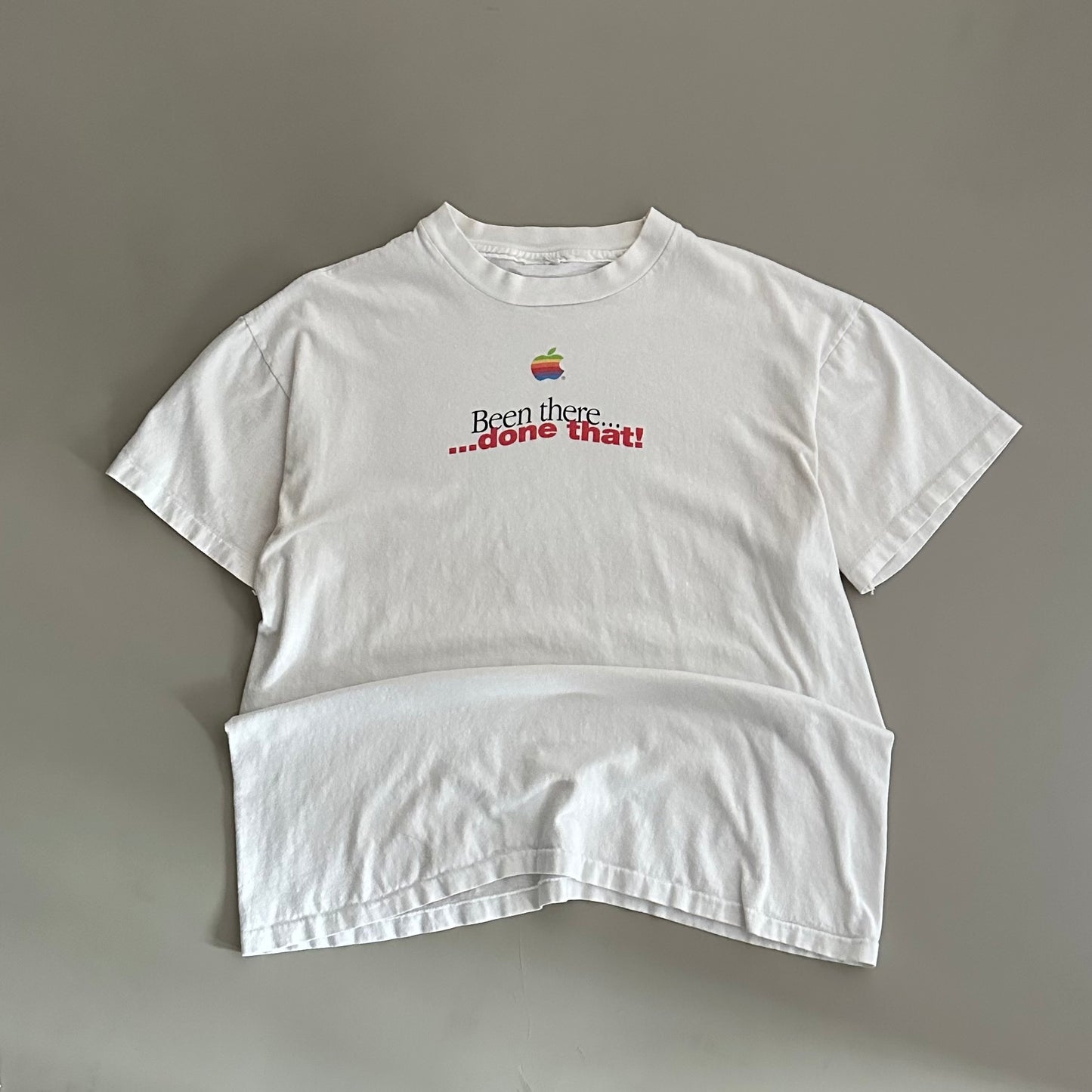 Medium 1990s Apple Been There... Done That T-shirt