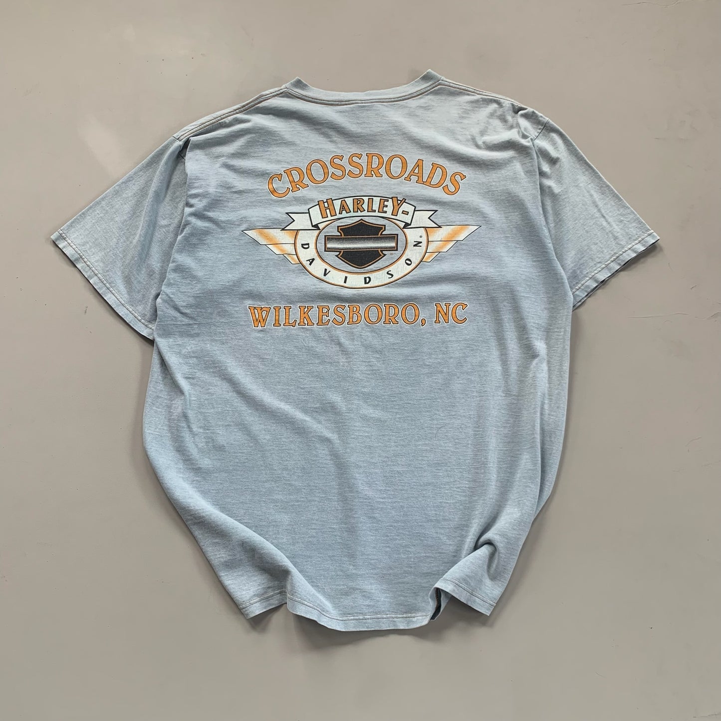 XL 1999 Harley Davidson Wilkesboro NC T-shirt