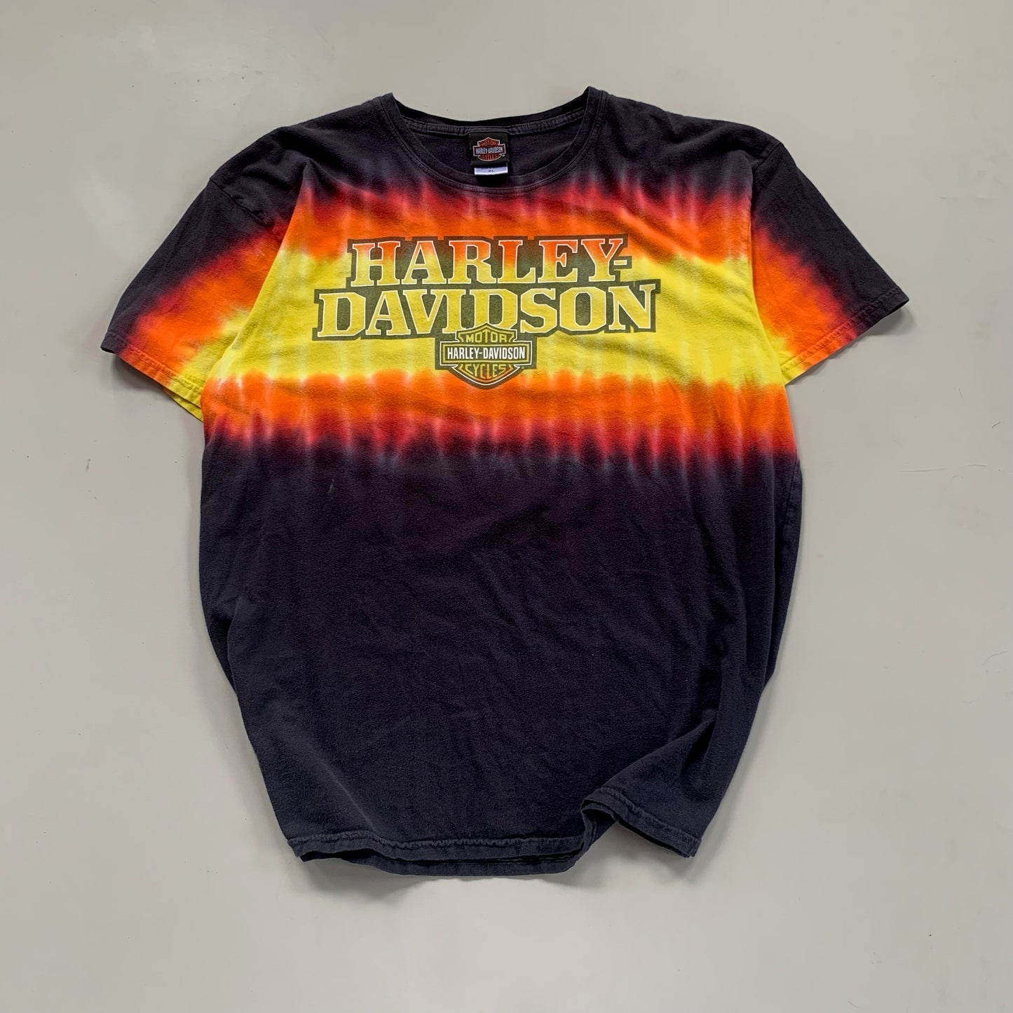 XL 2000s Harley-Davidson New York City Tye Dye T-shirt