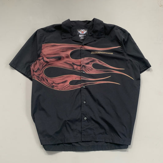 XXL Harley Davidson Button Shirt