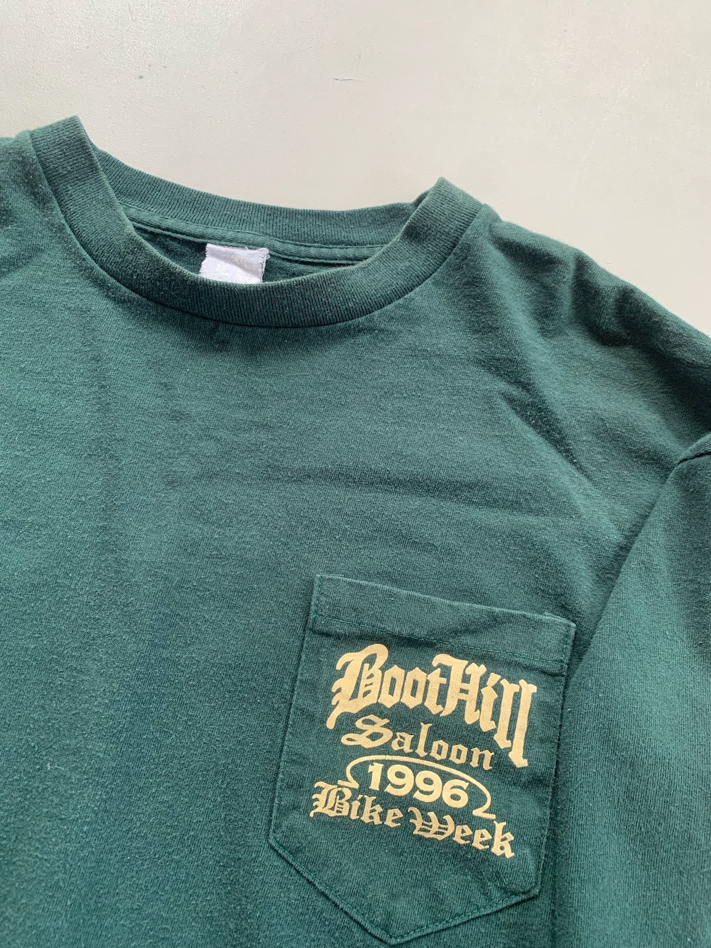 Large 1996 BootHill Saloon Bike Week T-shirt