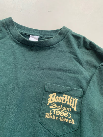 Large 1996 BootHill Saloon Bike Week T-shirt