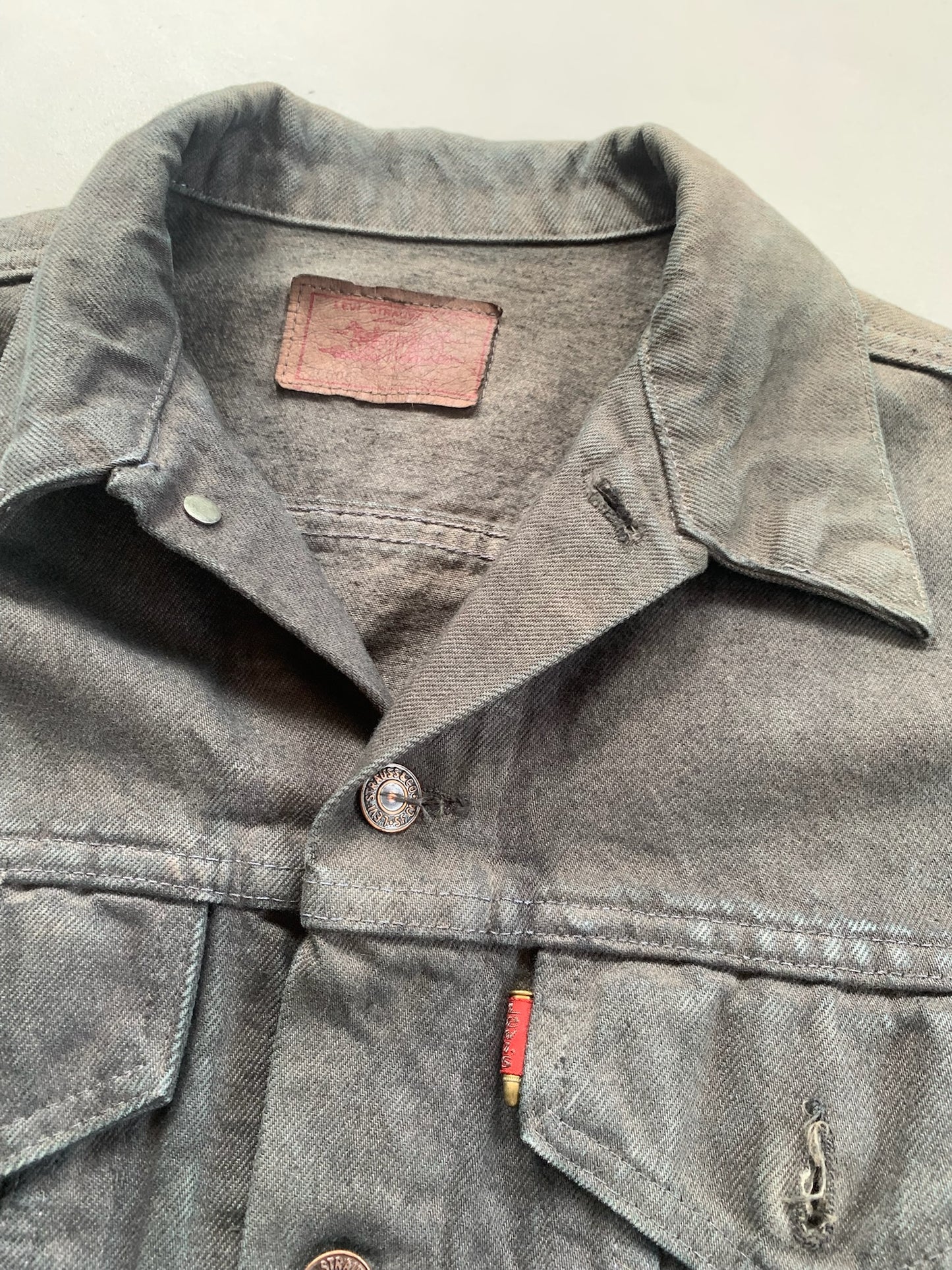 Medium 1980s Levi's Over Dyed Denim Jacket