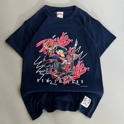 XL 1993 New England Patriots Nutmeg T-shirt