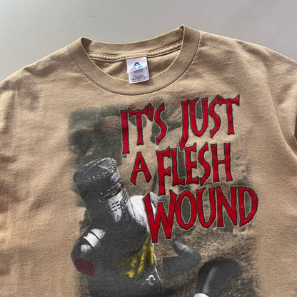 Large 2000s Monty Python Flesh Wound T-shirt