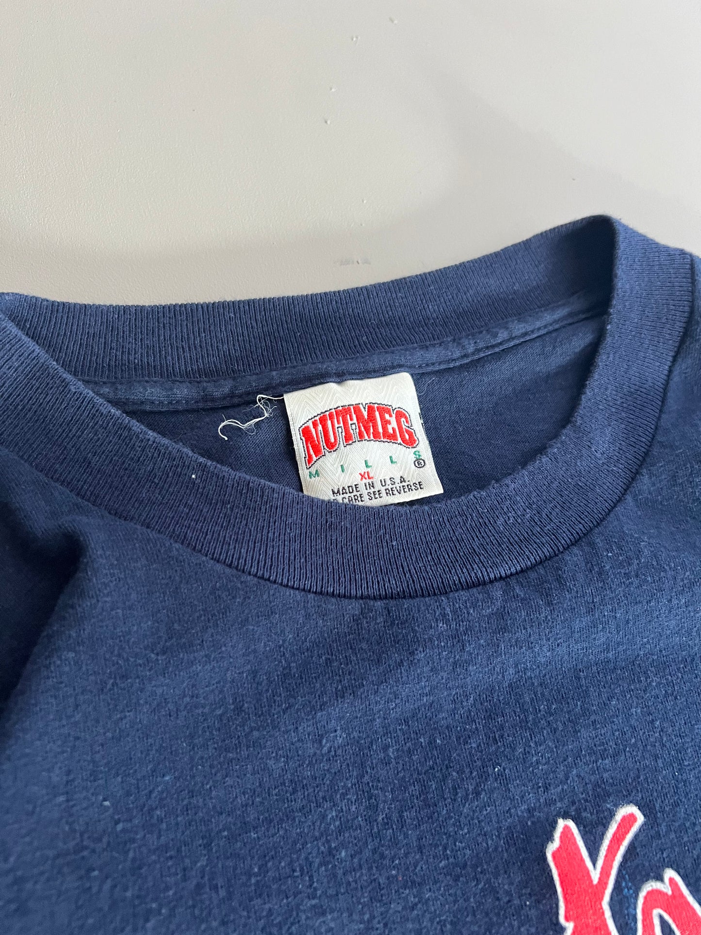 XL 1993 New England Patriots Nutmeg T-shirt