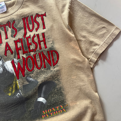 Large 2000s Monty Python Flesh Wound T-shirt