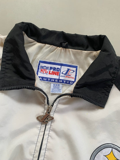 Medium 1990s Pittsburgh Steelers LogoAthletic Splash Jacket