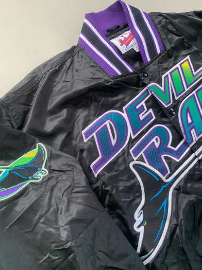 XL 1990s Tampa Bay Devil Rays Starter Jacket