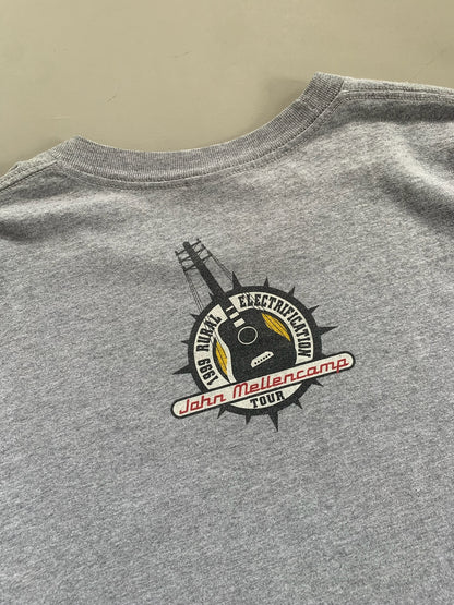 XL 1999 John Mellencamp Rural Electrification Tour T-shirt