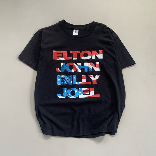 XL 1990s Elton John Billy Joel Tour T-shirt
