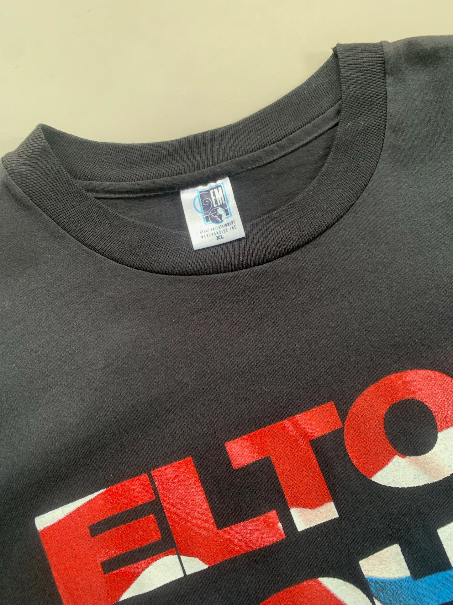 XL 1990s Elton John Billy Joel Tour T-shirt