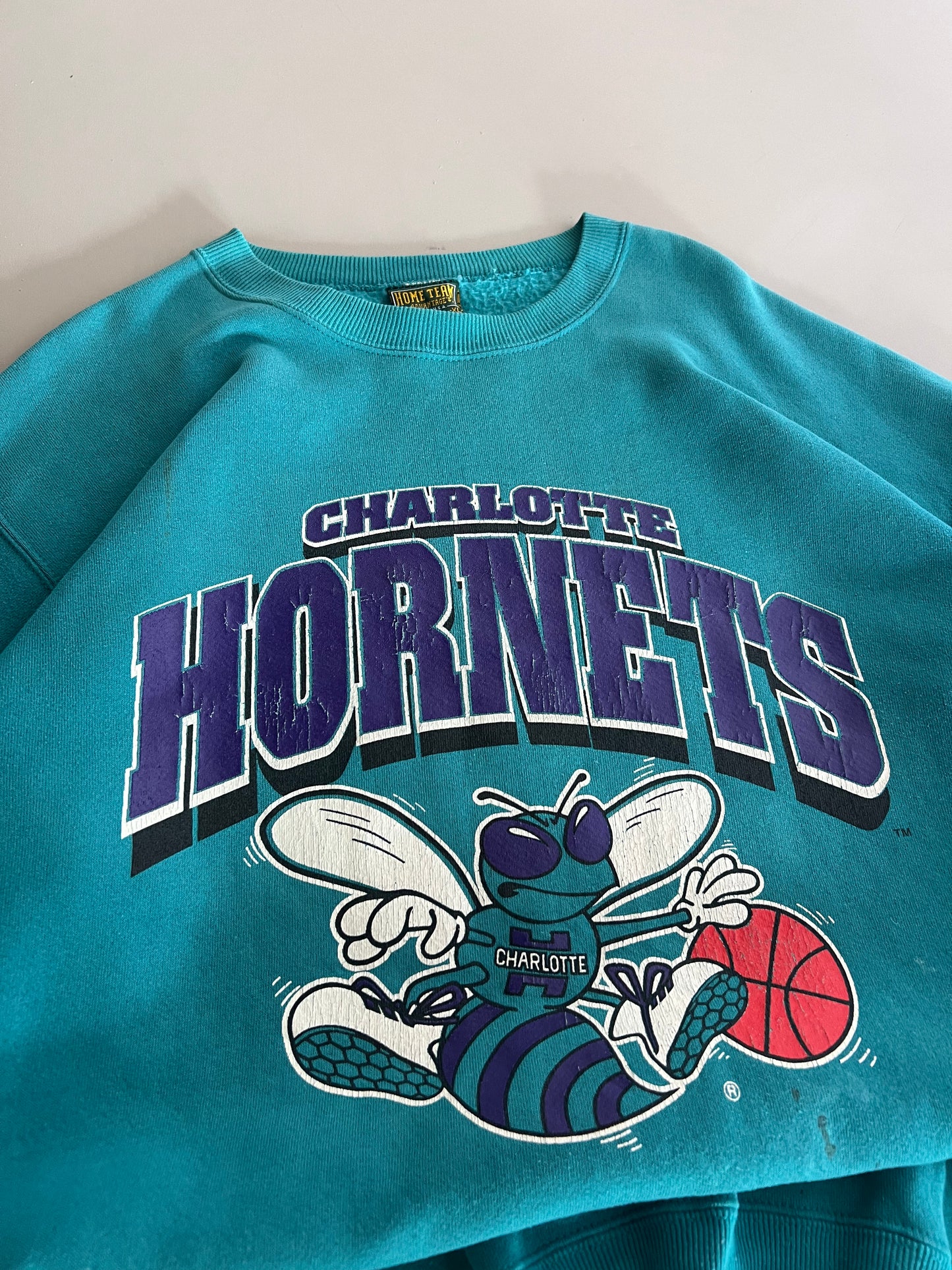 XL 90s Charlotte Hornets Home Team Sweatshirt