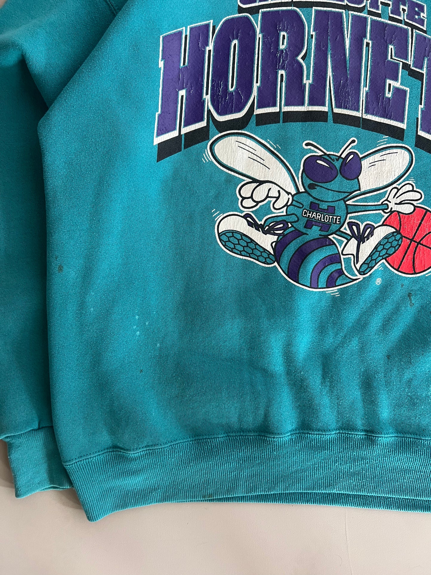 XL 90s Charlotte Hornets Home Team Sweatshirt