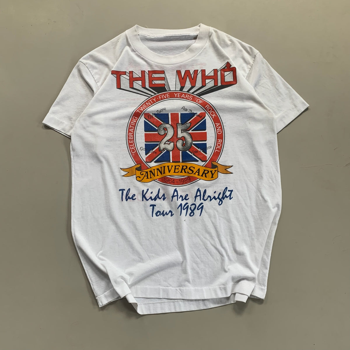 Large 1989 The Who T-shirt