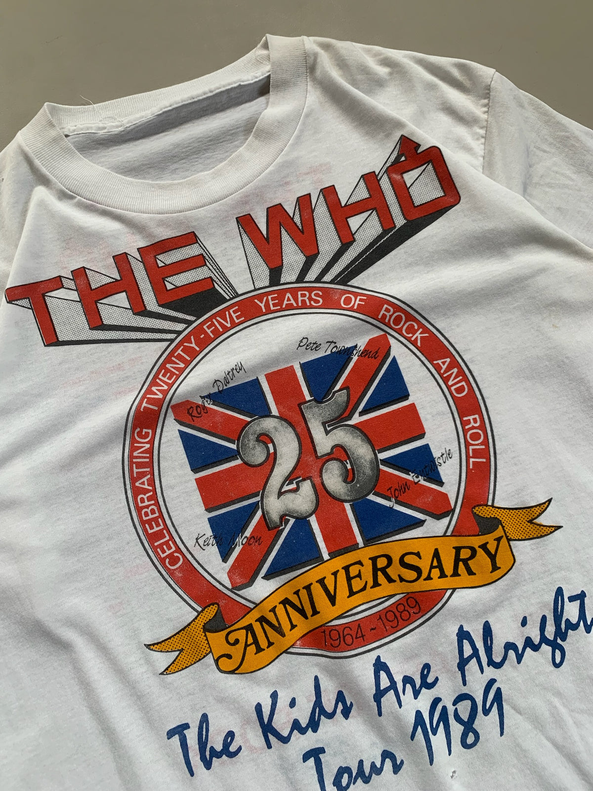 Large 1989 The Who T-shirt