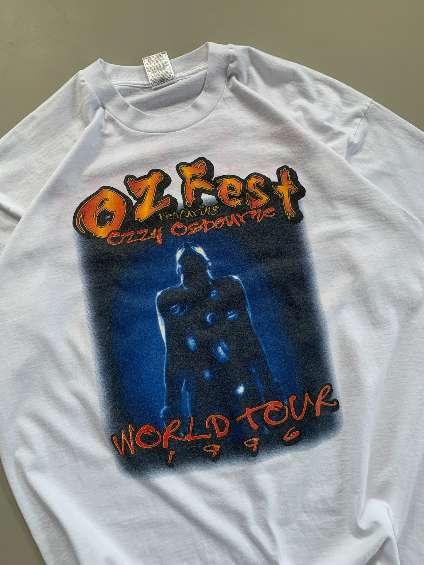 XL 1996 OzFest Ozzy Osbourne Msuic Festival T-shirt