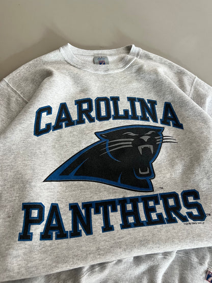 Large 1993 Carolina Panthers Logo 7 Sweatshirt