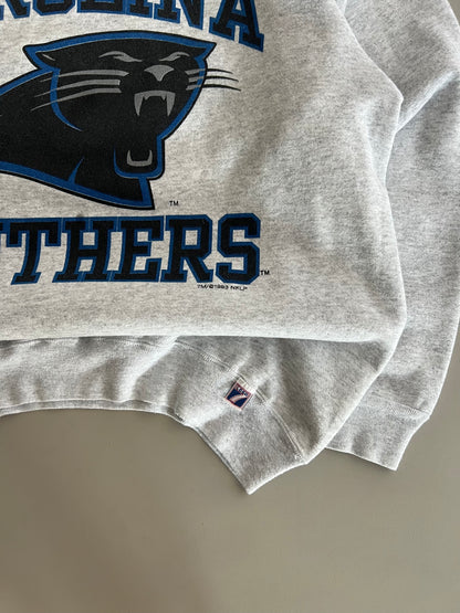 Large 1993 Carolina Panthers Logo 7 Sweatshirt