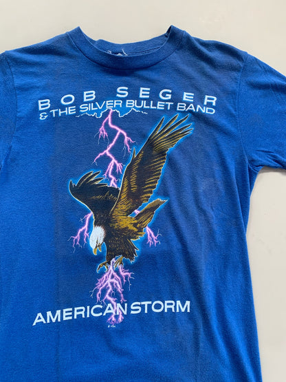 Medium 1986 Bob Segar American Storm Tour T-shirt