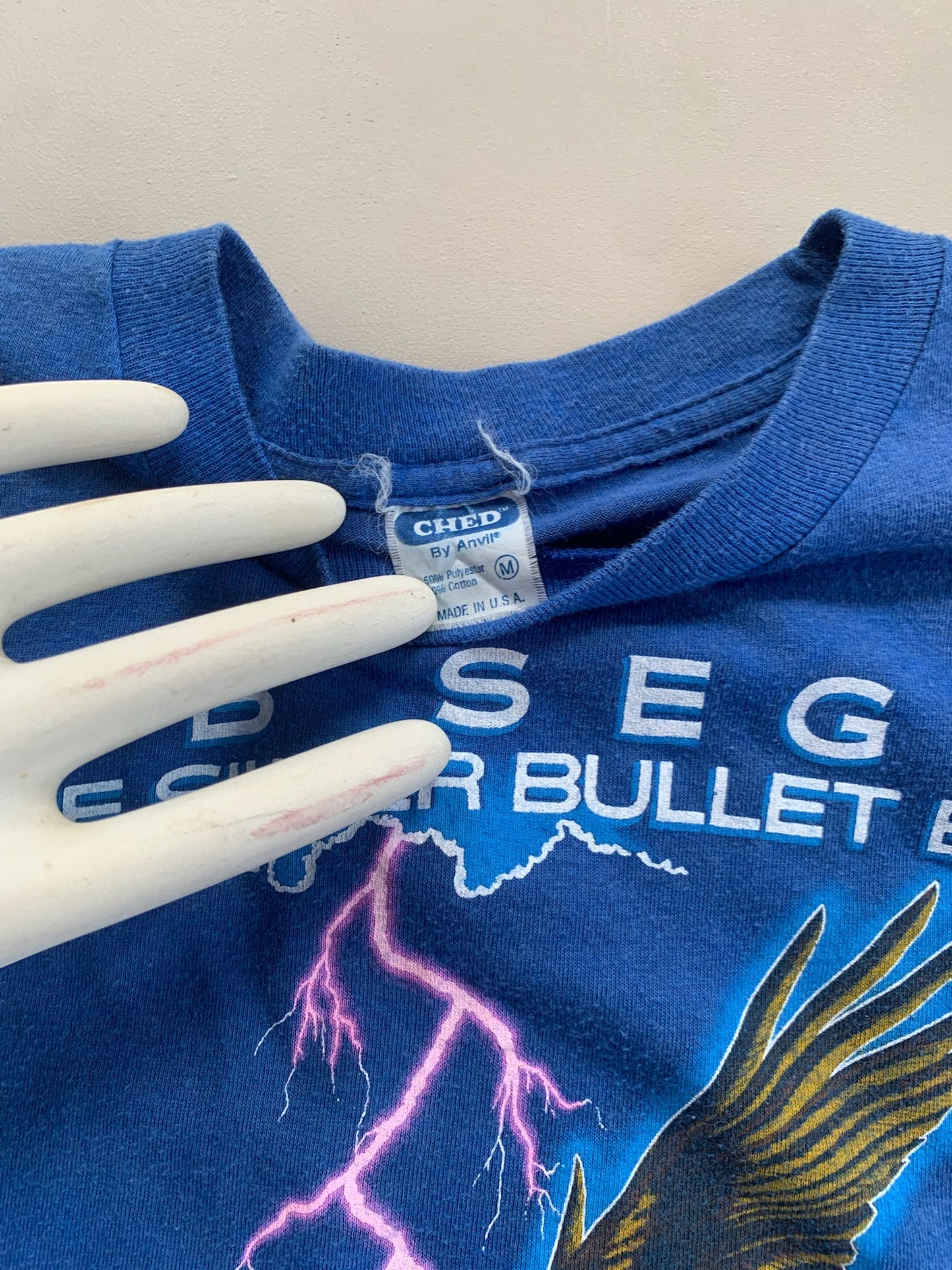 Medium 1986 Bob Segar American Storm Tour T-shirt