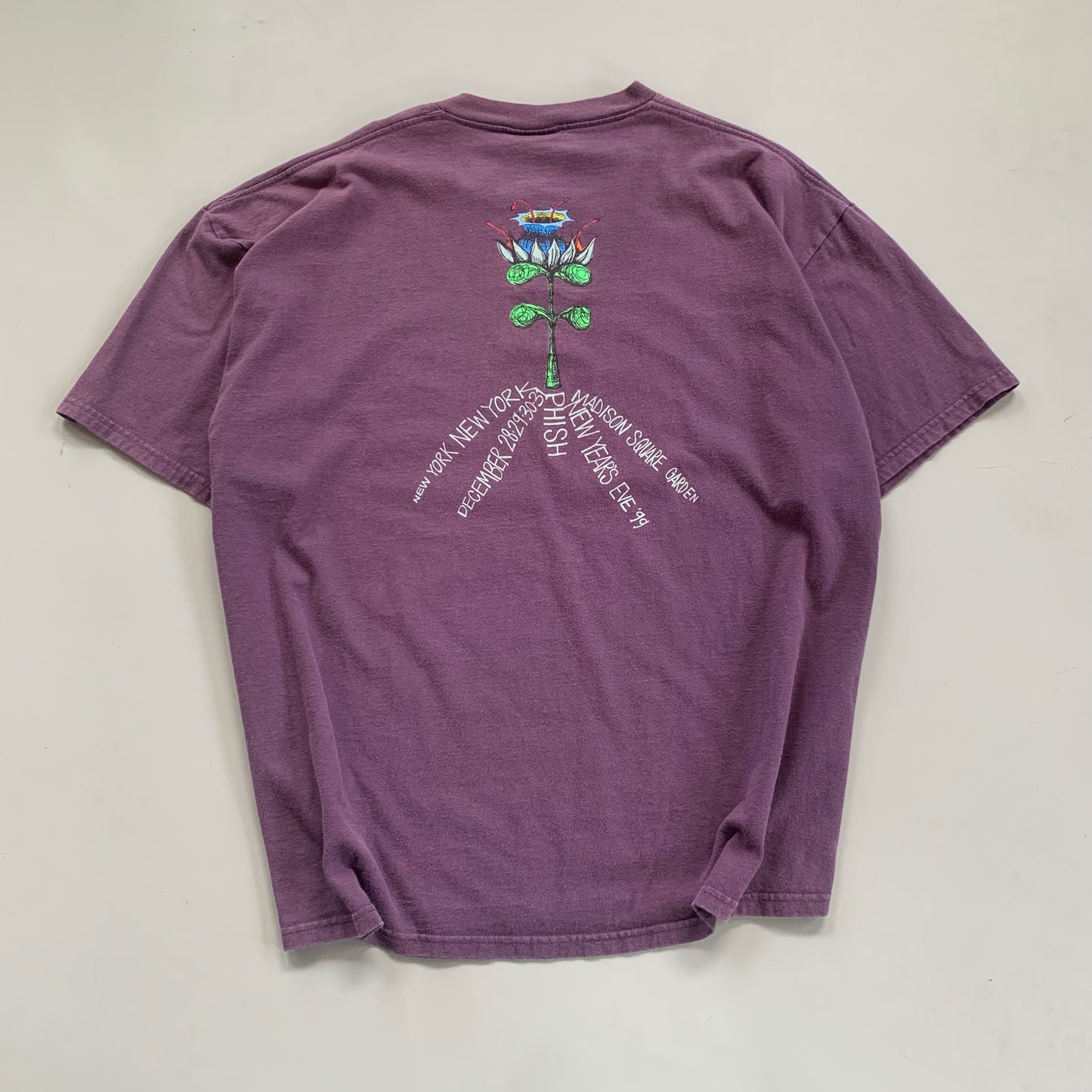 XXL 1999 Phish New Years Eve Show T-shirt
